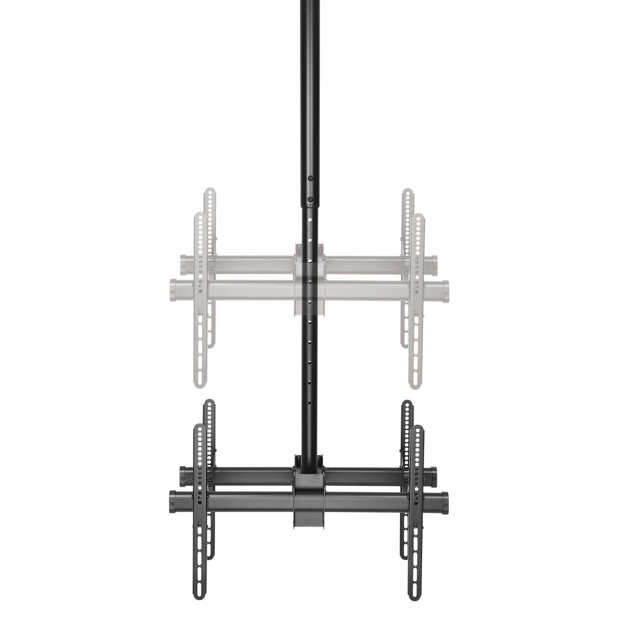 STARTECH.COM Ceiling Tv Mount Back-to-back For 32in To 75in Displays/steel