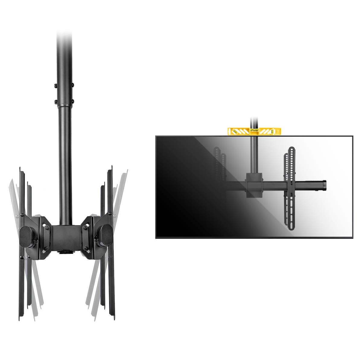 STARTECH.COM Ceiling Tv Mount Back-to-back For 32in To 75in Displays/steel