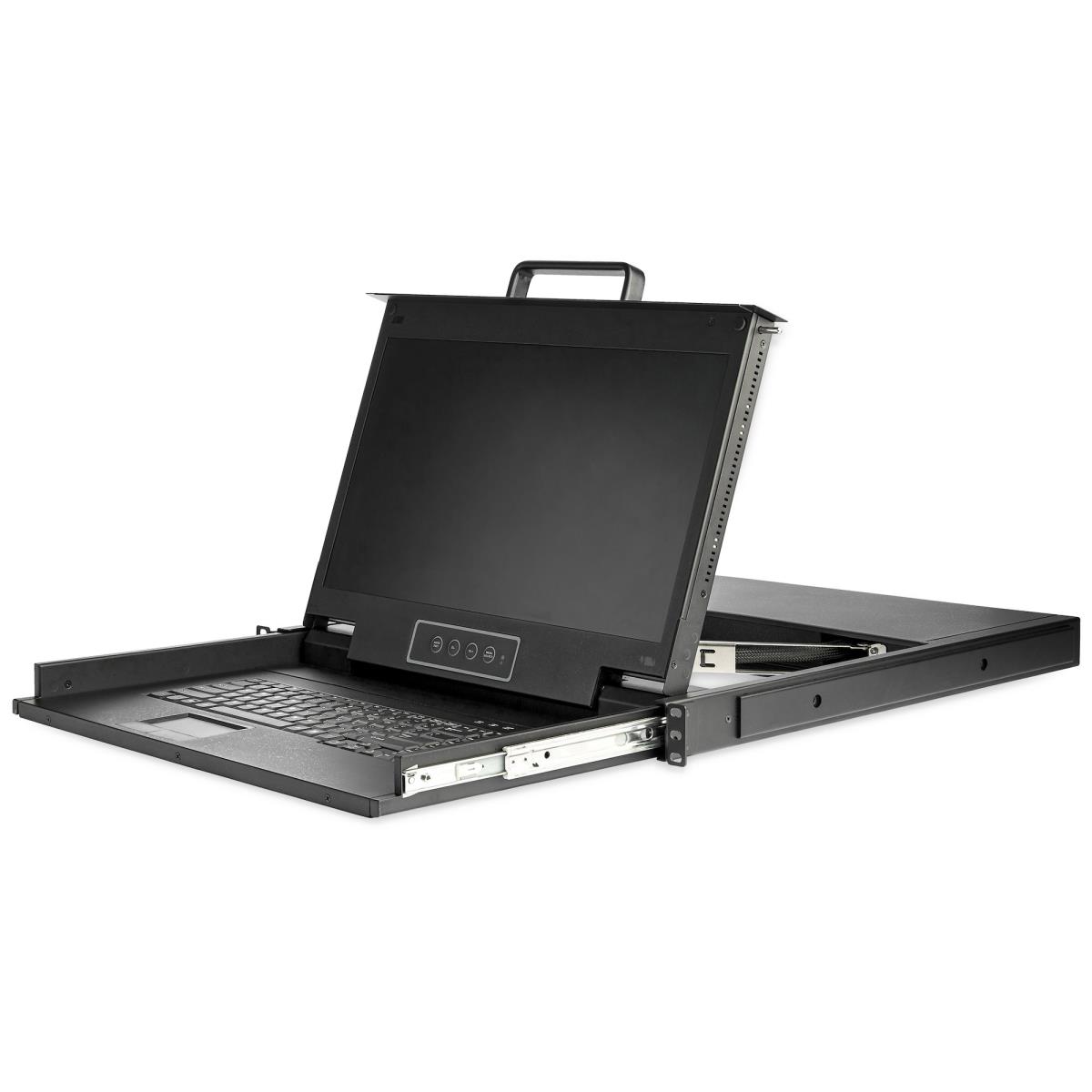 STARTECH.COM Rackmount 17in Hd KVM Console Dual Rail 1080p KVM DVI/vga