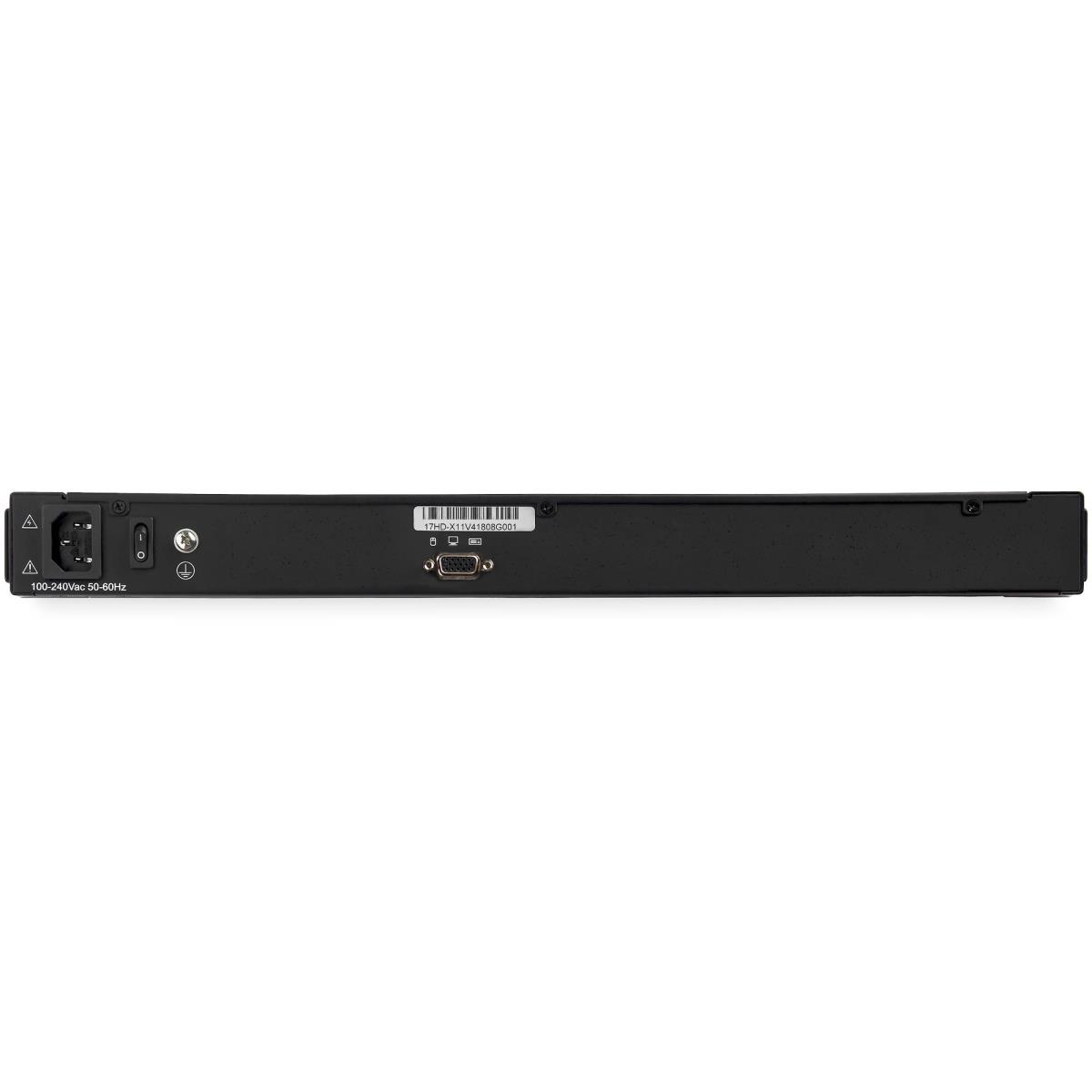 STARTECH.COM Rackmount 17in Hd KVM Console Dual Rail 1080p KVM DVI/vga