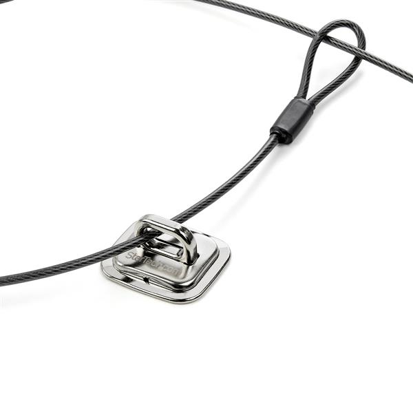 STARTECH.COM Laptop Cable Lock Anchor Steel Computer Security Cable Anchor
