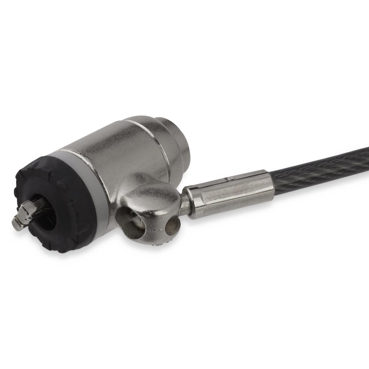STARTECH.COM Keyed Cable Lock - 2m (6.5) Steel Cable Push-to-lock Button