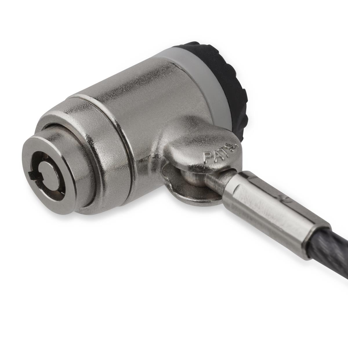 STARTECH.COM Keyed Cable Lock - 2m (6.5) Steel Cable Push-to-lock Button