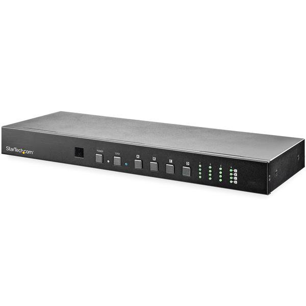 STARTECH.COM Hdmi Matrix Switch W/audio 4x4 Remote Ethernet Control 4k 60hz
