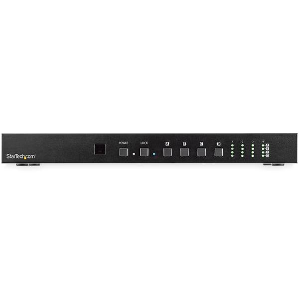 STARTECH.COM Hdmi Matrix Switch W/audio 4x4 Remote Ethernet Control 4k 60hz