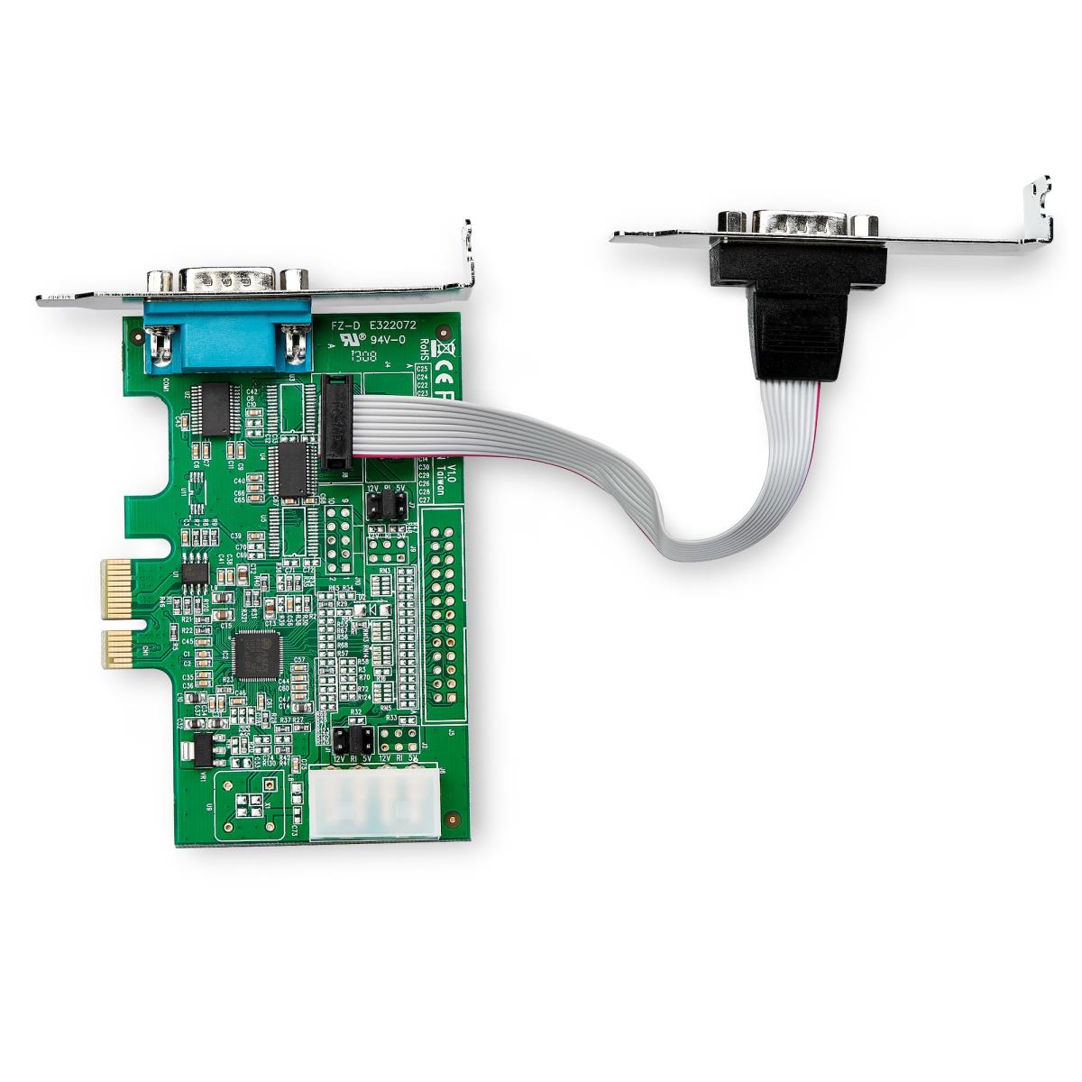 STARTECH.COM 2port Rs232 Serial Port Pci-e Card - 16950 Uart