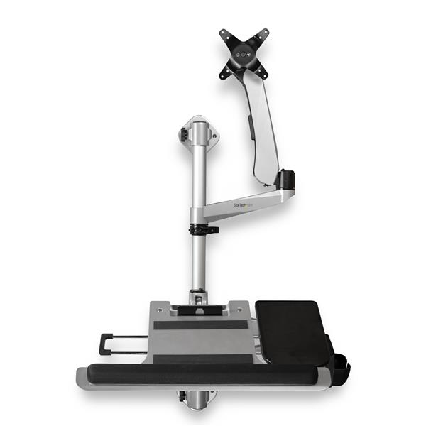 STARTECH.COM Wall Mounted Workstation For - Monitor Up To 30in - Articulating