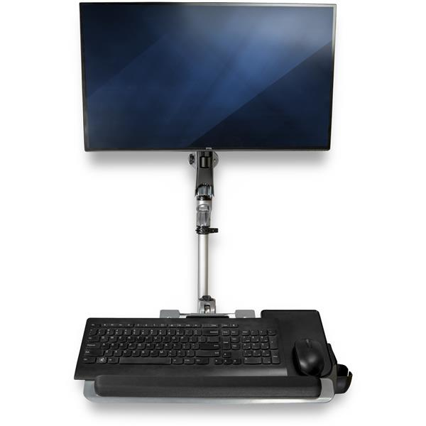 STARTECH.COM Wall Mounted Workstation For - Monitor Up To 30in - Articulating