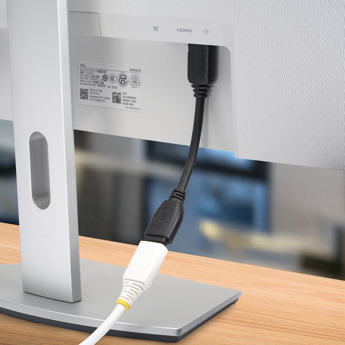STARTECH.COM High Speed Hdmi Port Saver Cable - 4k 60hz 6in