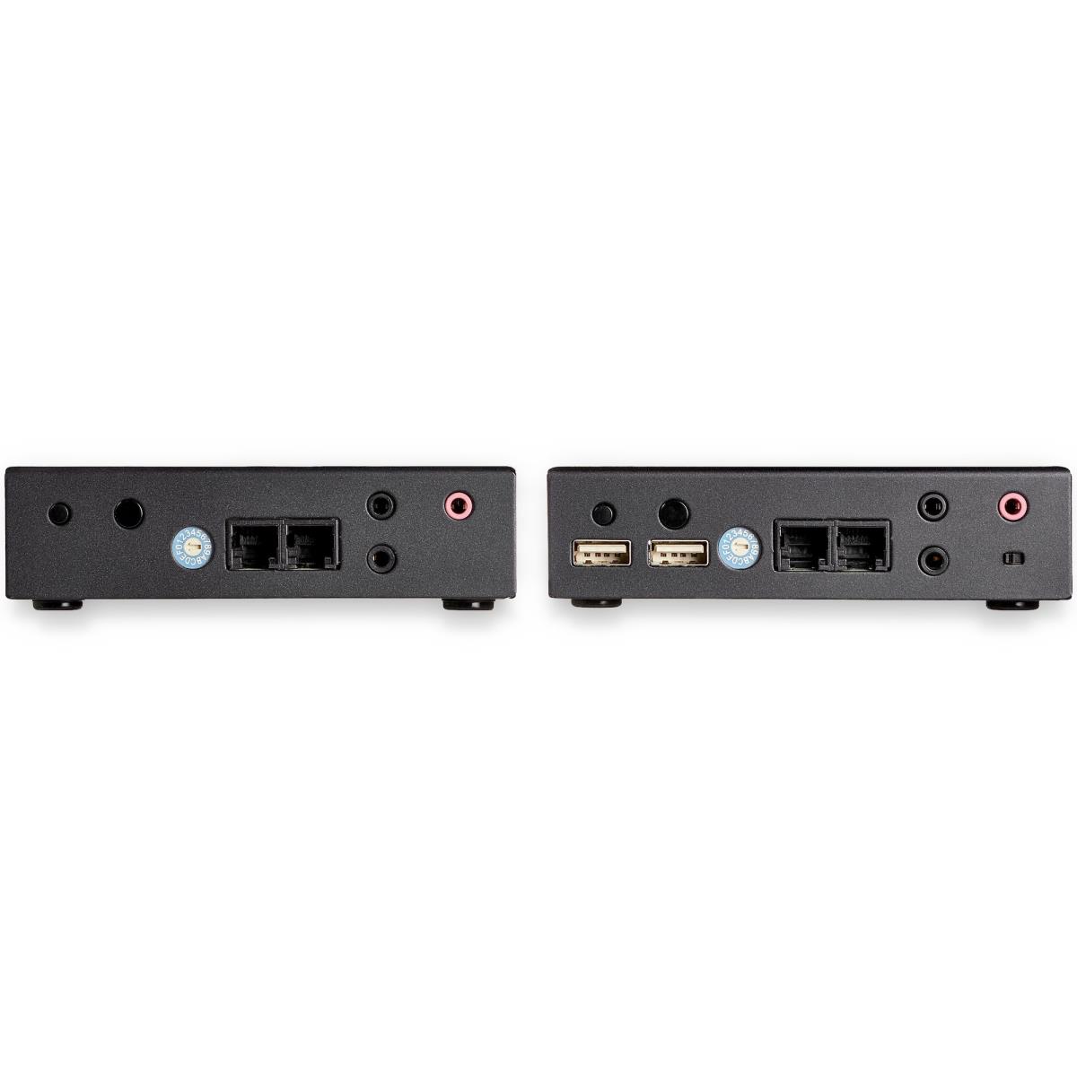 STARTECH.COM KVM Console Extender - Over Ip Hdmi 4k 30hz 4x USB Ports Edid Pass-through