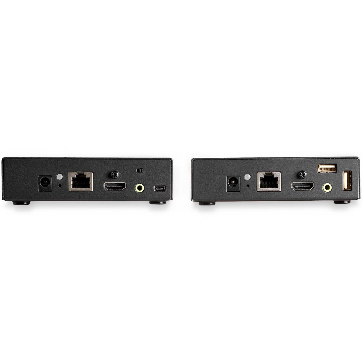 STARTECH.COM KVM Console Extender - Over Ip Hdmi 4k 30hz 4x USB Ports Edid Pass-through