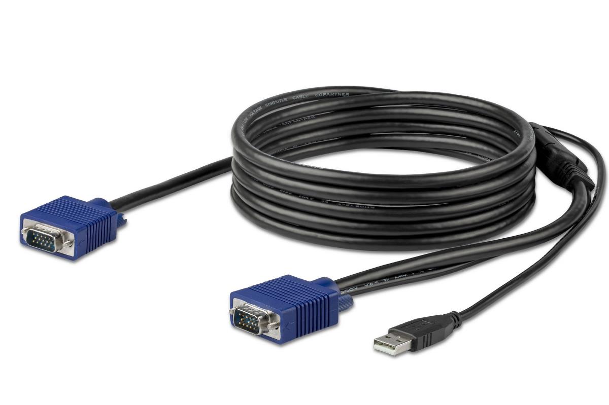 STARTECH.COM KVM Console Cable - Vga And USB For Rackmount Consoles - 3m