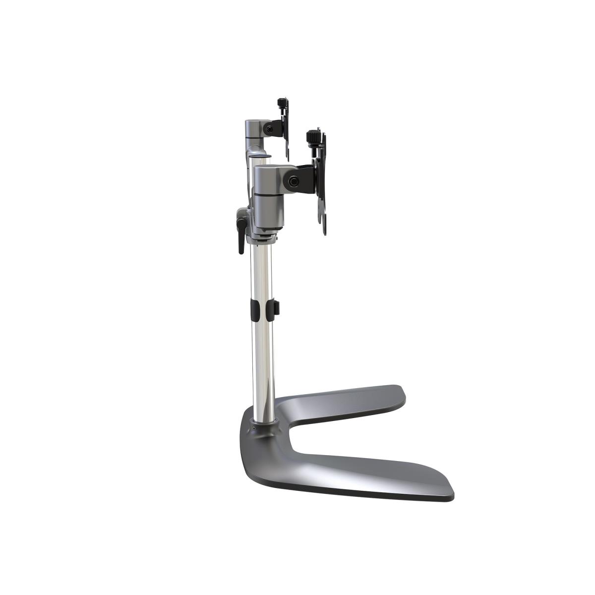 STARTECH.COM Dual Monitor Stand - Articulating Arms - Height Adjustable - For Vesa Mount Monitors Up To 32in - Steel/aluminum