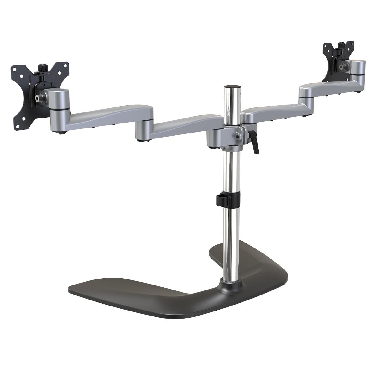 STARTECH.COM Dual Monitor Stand - Articulating Arms - Height Adjustable - For Vesa Mount Monitors Up To 32in - Steel/aluminum