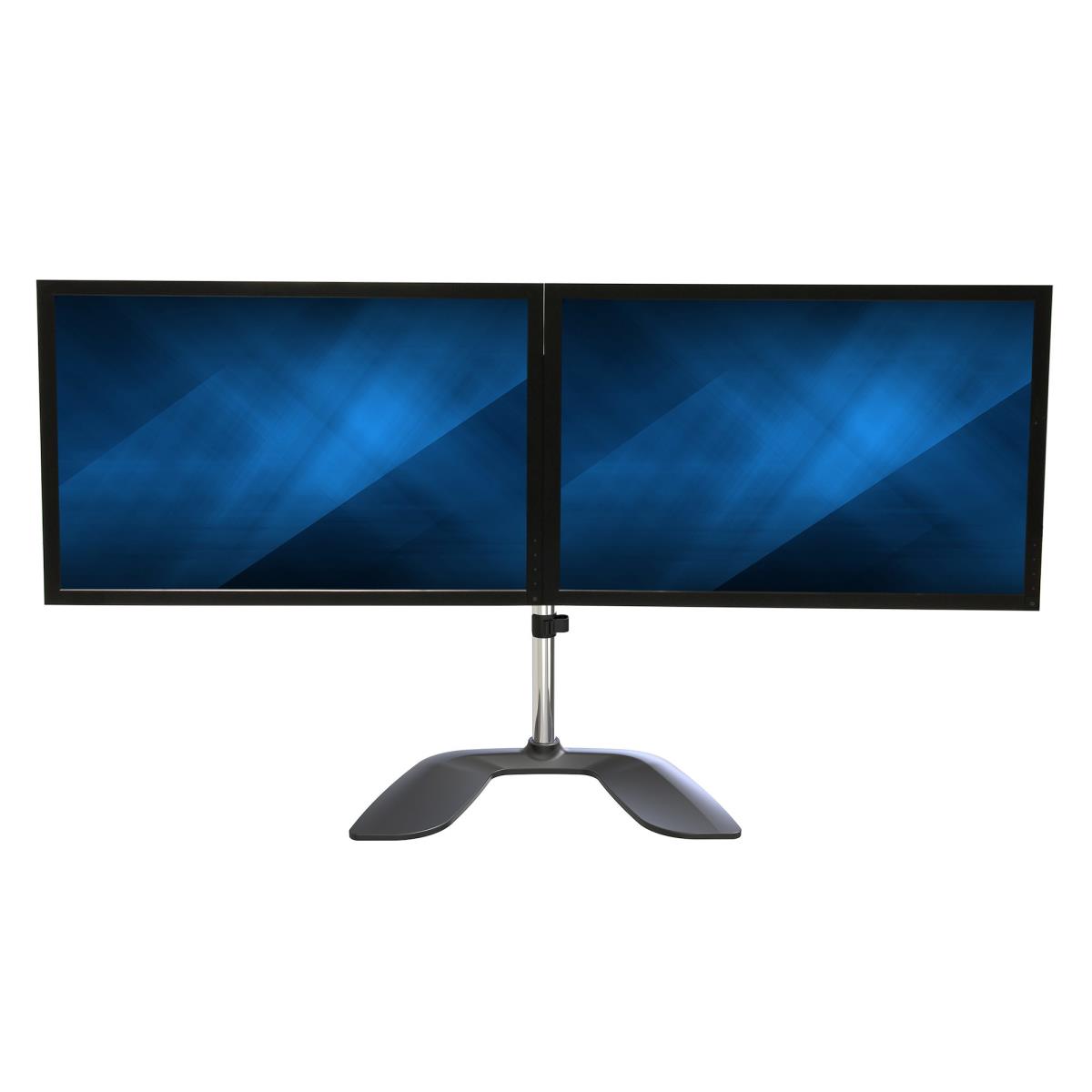 STARTECH.COM Dual Monitor Stand - Articulating Arms - Height Adjustable - For Vesa Mount Monitors Up To 32in - Steel/aluminum