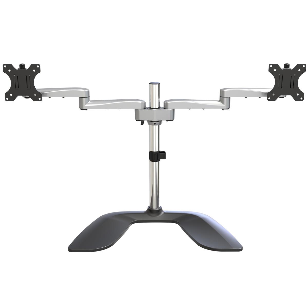 STARTECH.COM Dual Monitor Stand - Articulating Arms - Height Adjustable - For Vesa Mount Monitors Up To 32in - Steel/aluminum