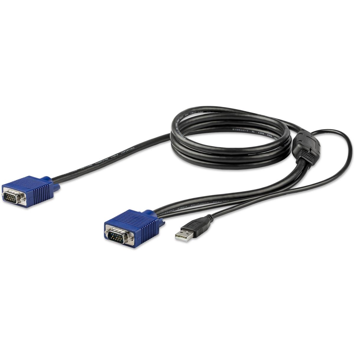 STARTECH.COM KVM Console Cable - Vga And USB For Rackmount Consoles - 2m