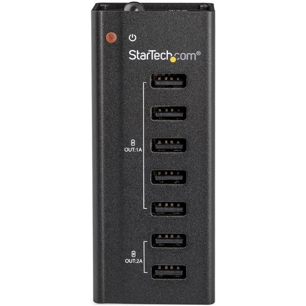 STARTECH.COM USB Charging Station - 7-port With 5x 1a Ports And 2x 2a Ports