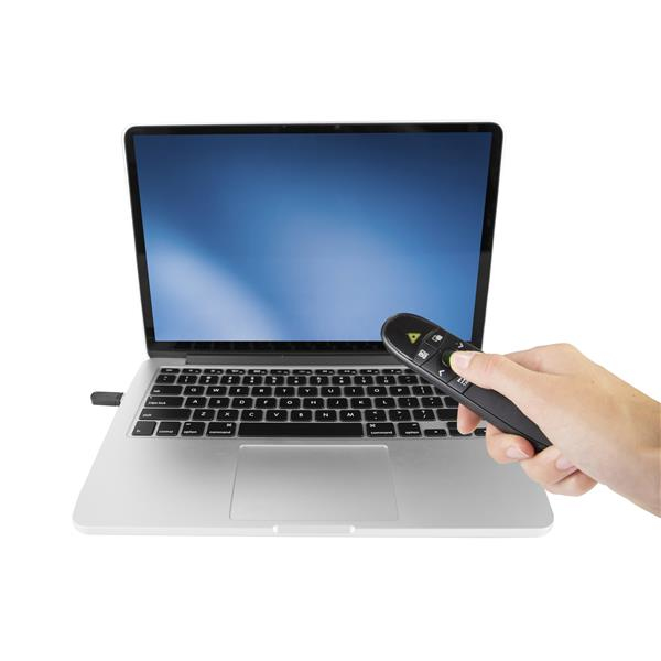STARTECH.COM Wireless Presentation Remote With Green Laser Pointer - 27m
