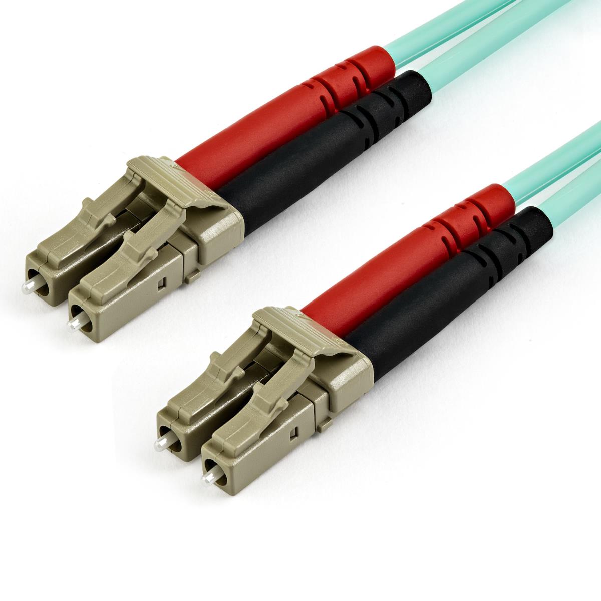 STARTECH.COM Om4 Fiber Optic Cable 100 GB 50/125 Lszh-lc/lc- Multimode Duplex 15m