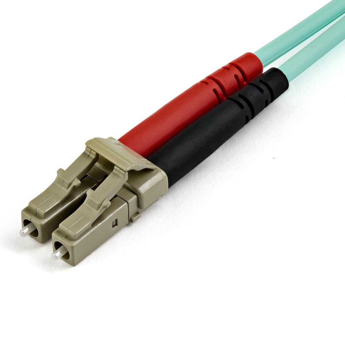 STARTECH.COM Om4 Fiber Optic Cable 100 GB 50/125 Lszh-lc/lc- Multimode Duplex 15m