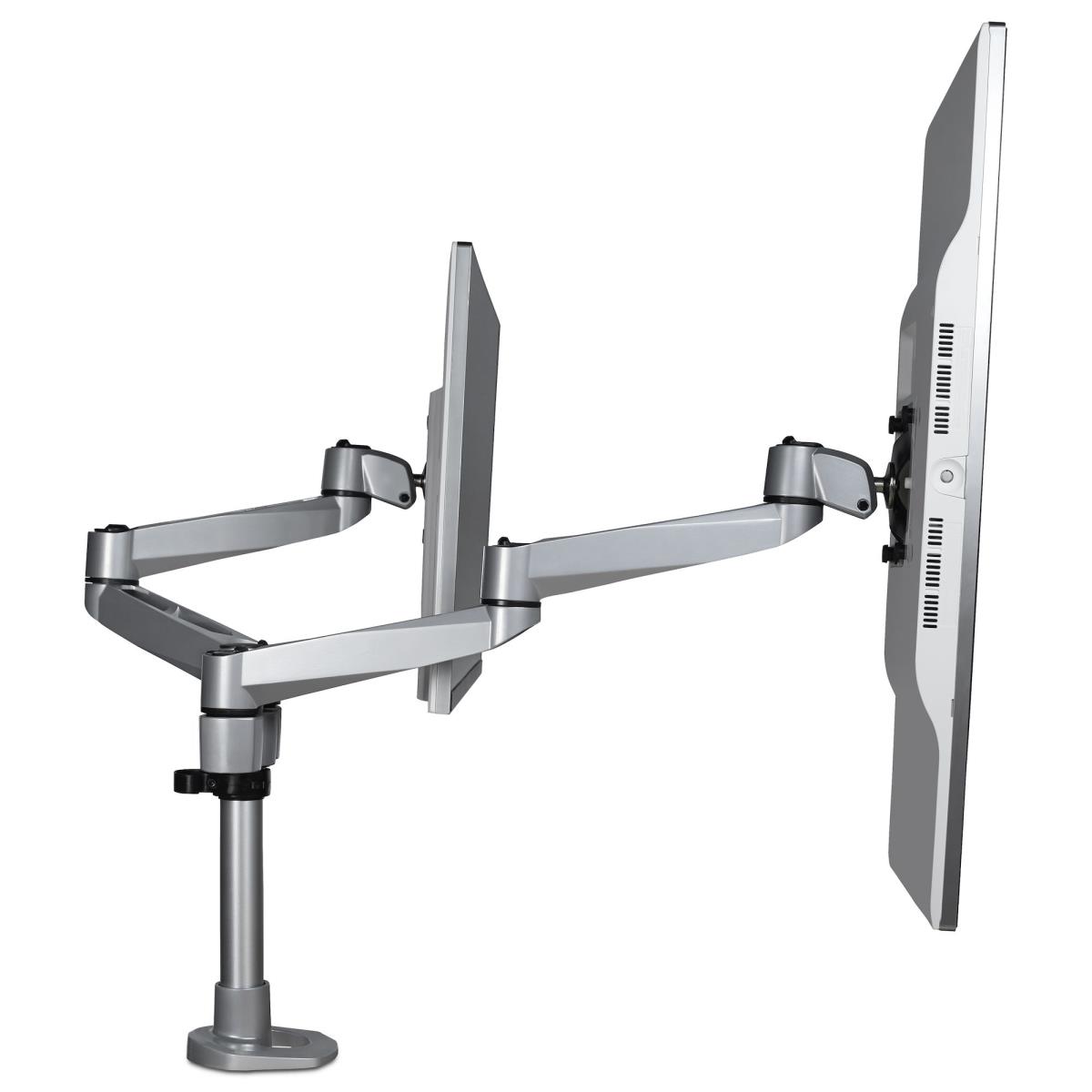 STARTECH.COM Dual Monitor Mount Full Motion Articulating Arms - Stackable