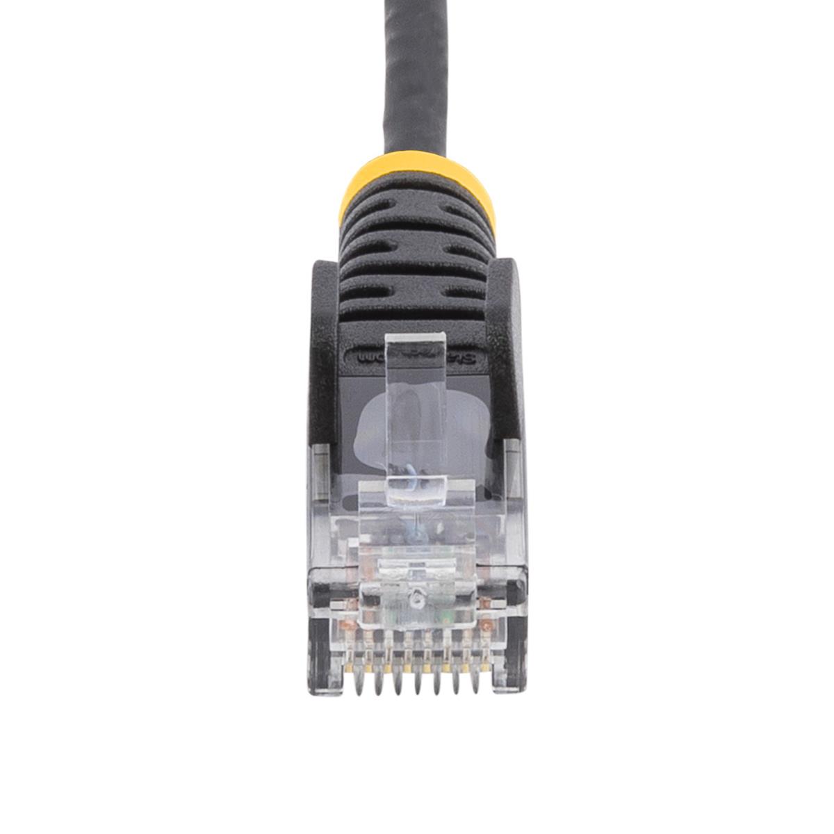 STARTECH.COM Patch Cable - CAT6 - Utp - Snagless - 2m - Black Slim