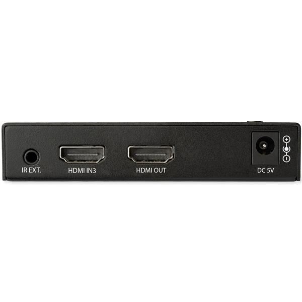 STARTECH.COM Hdmi Video Switch - 4 Port 3x Hdmi And 1x DisplayPort - 4k 60hz