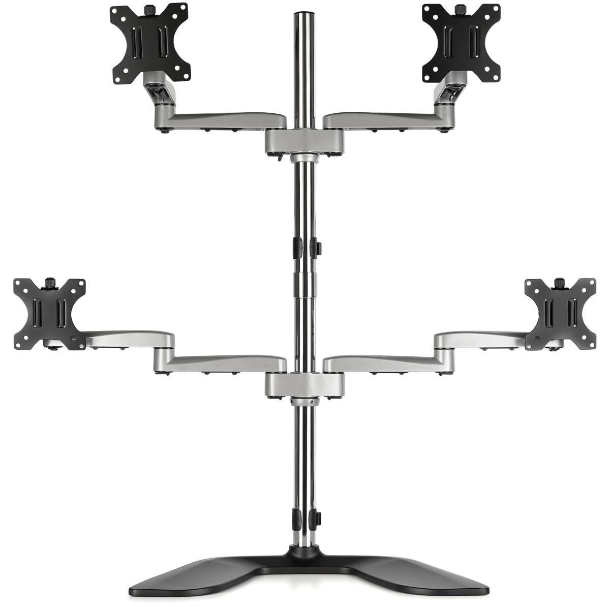 STARTECH.COM Quad-monitor Stand - Articulating - Steel & Aluminum