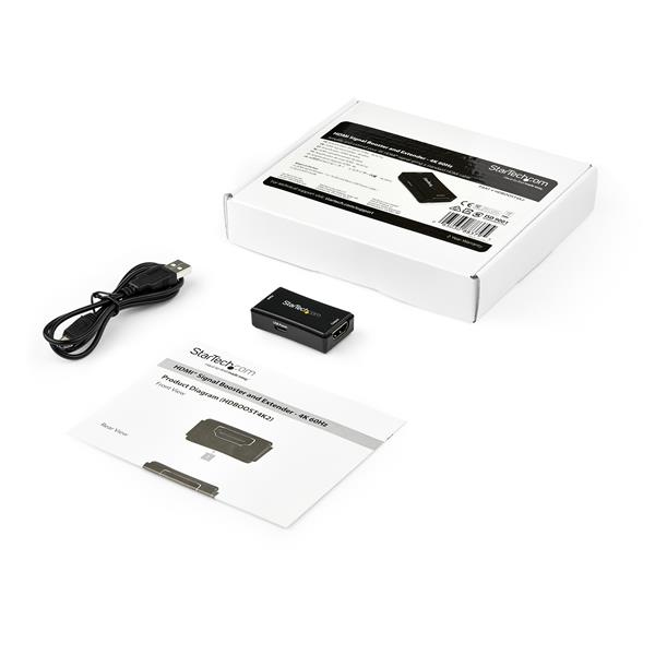 STARTECH.COM Hdmi Signal Booster - 14m - 4k 60hz
