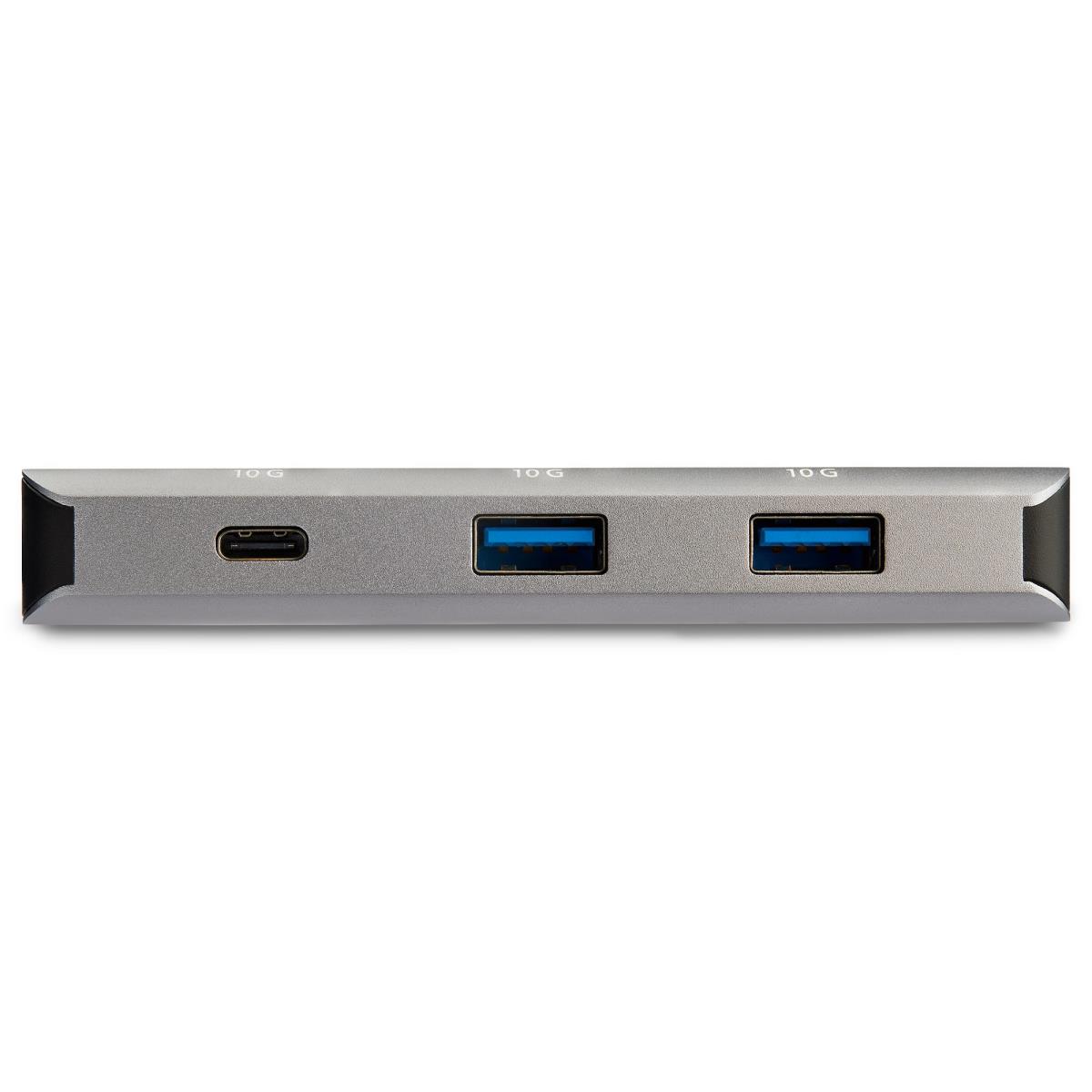 STARTECH.COM 3-PORT USB-C HUB WITH LAN PORT - 10GBPS - 2X USB-A 1X USB-C (HB