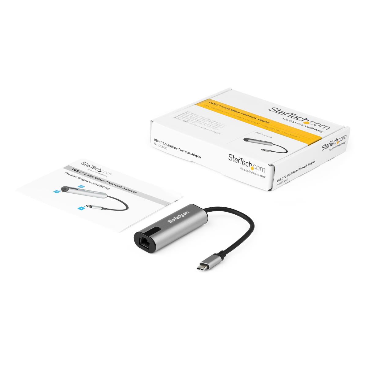 STARTECH.COM USB 3.0 Type-c To 2.5 Gigabit Ethernet Adapter - 2.5gbase-t