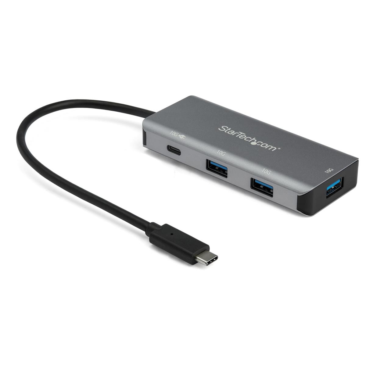 STARTECH.COM USB-c Hub - 4-port With Power Delivery - 10gbps - 3x USB-a & 1x USB-c