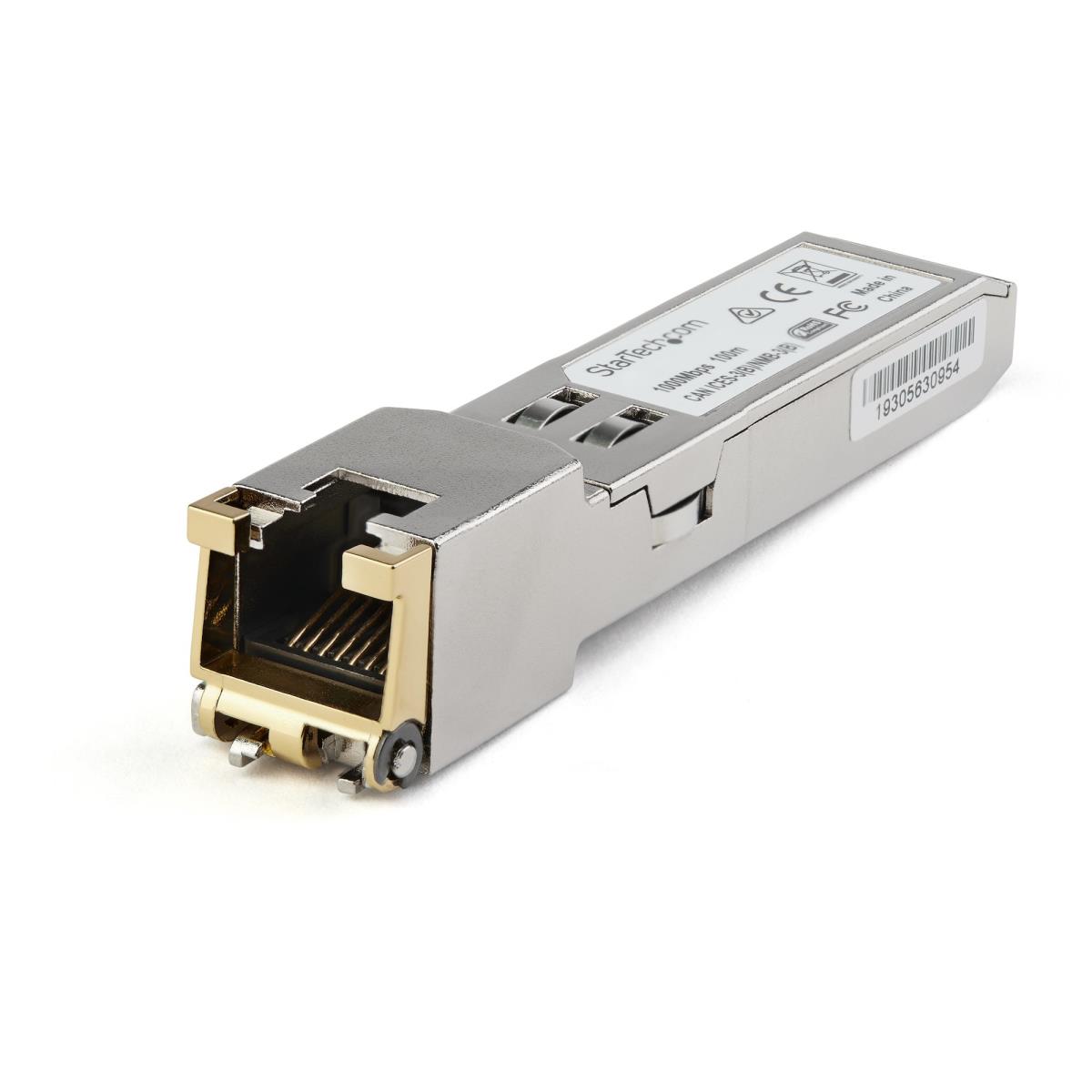 STARTECH.COM Cisco Glc-te Compatible Sfp Transceiver Module - 1000base-t - Extended Temperature