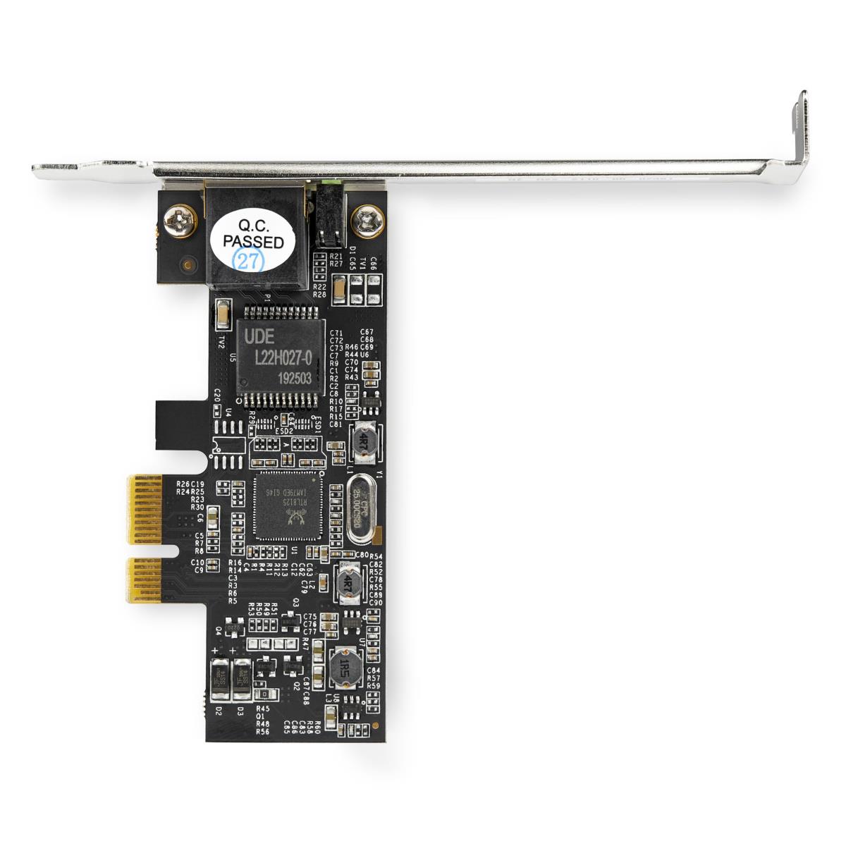 STARTECH.COM Network Card - 1 Port Pci-e 2.5gbps 2.5gbase-t - X4 Pci-e Lan
