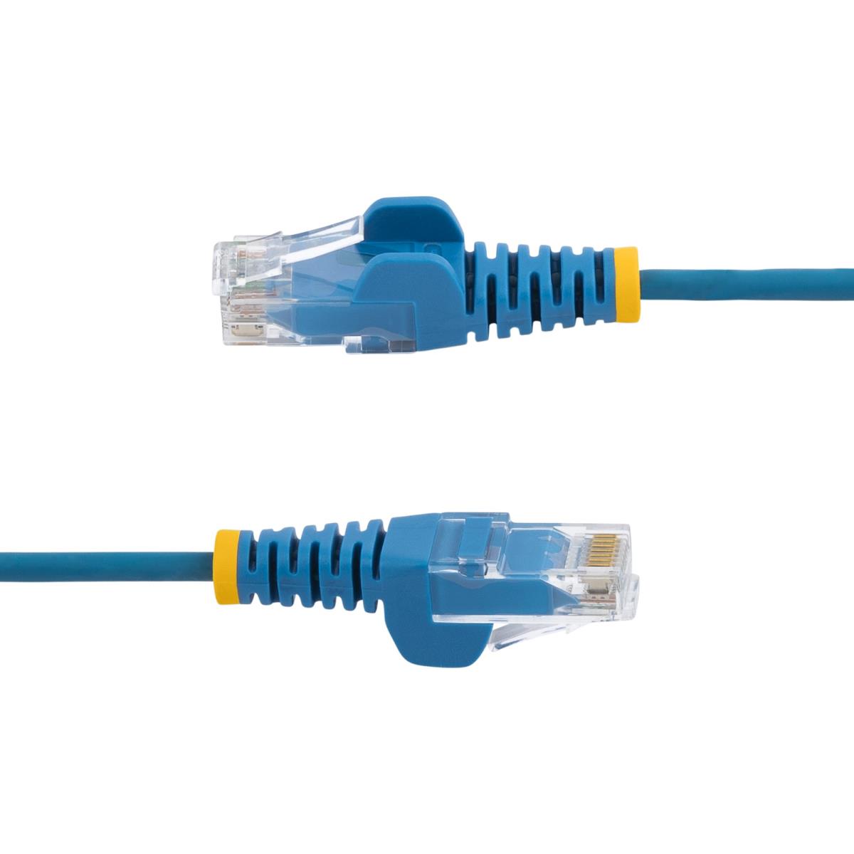 STARTECH.COM Patch Cable - CAT6 - Utp - Snagless - Slim - 3m - Blue