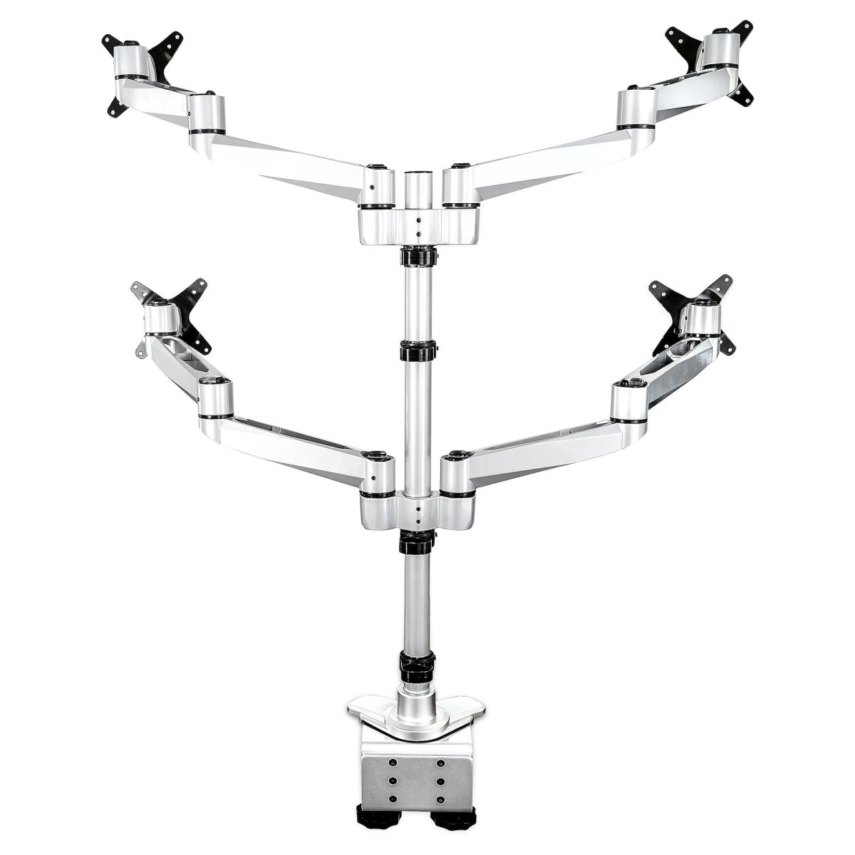 STARTECH.COM Quad Monitor Mount - For Up To 27in Vesa Monitors - Desk Mount