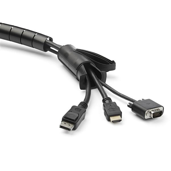 STARTECH.COM Spiral Cable Management Sleeve 45mmx1.5m /1.8x4.9 - Black
