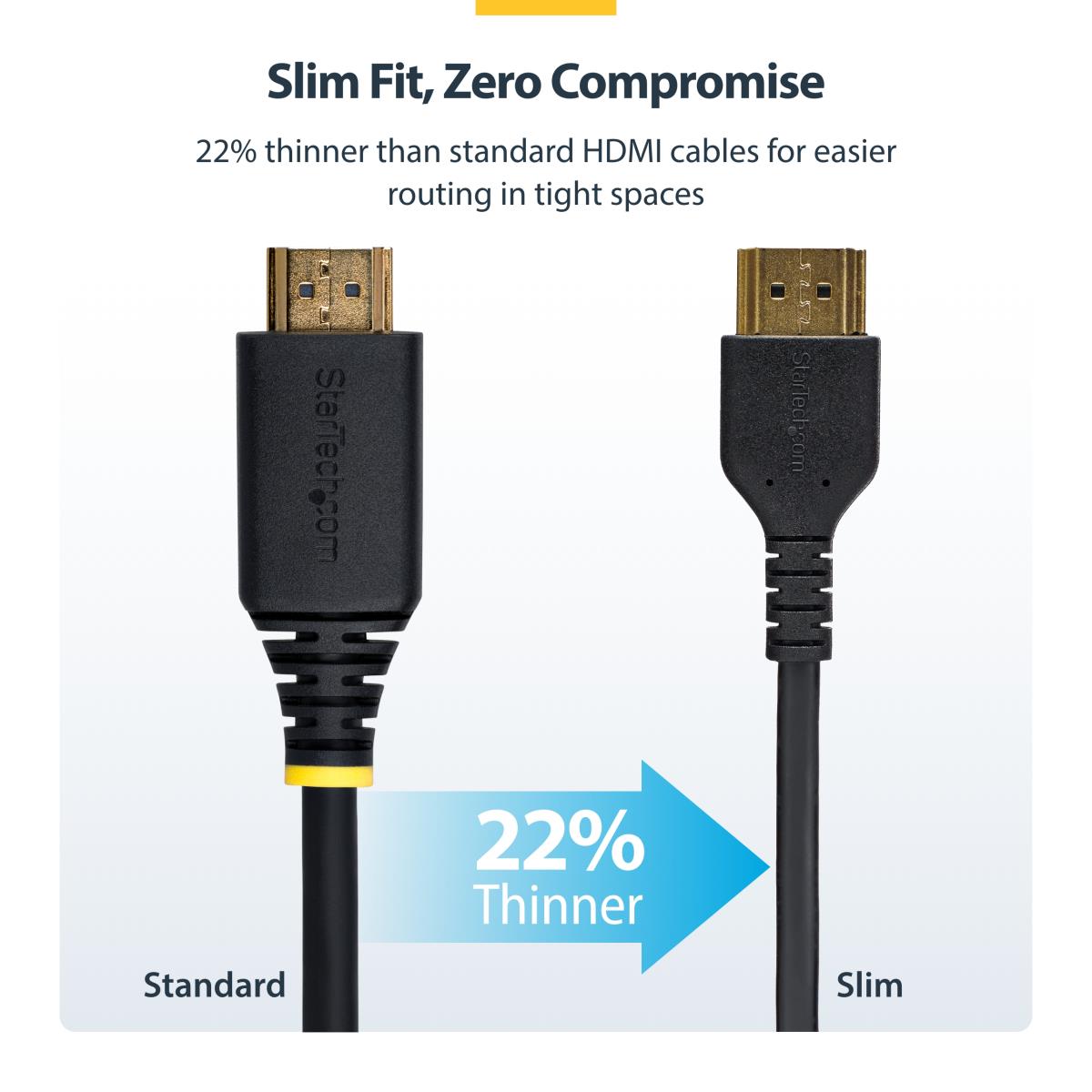 STARTECH.COM Premium High Speed Hdmi Cable With Ethernet Aramid Fiber 2m
