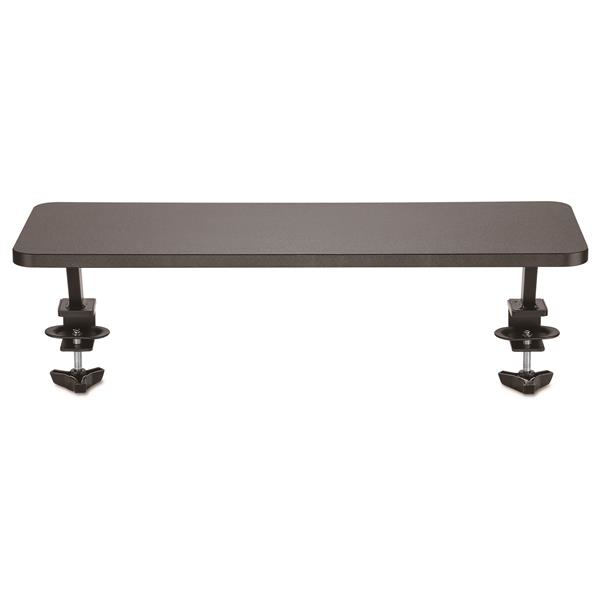 STARTECH.COM Monitor Riser Stand - Clamp On Monitor Shelf - Extra Wide