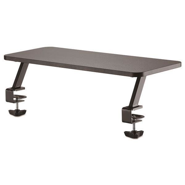 STARTECH.COM Monitor Riser Stand - Clamp On Monitor Shelf - Extra Wide