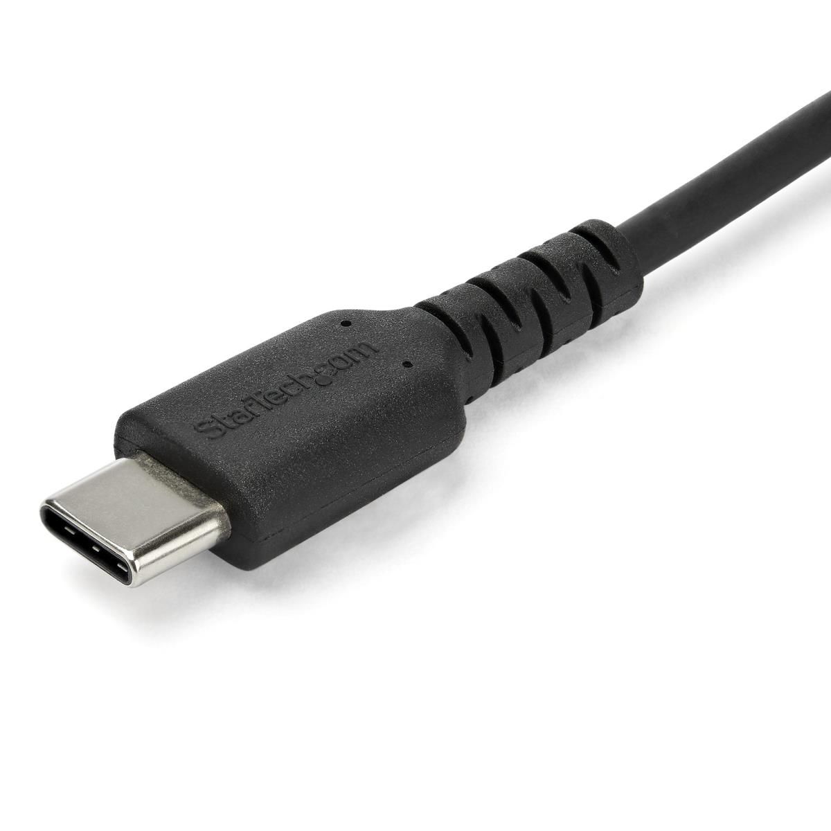 STARTECH.COM Durable USB 2.0 To USB C Cable - Aramid Fiber - 2m Black