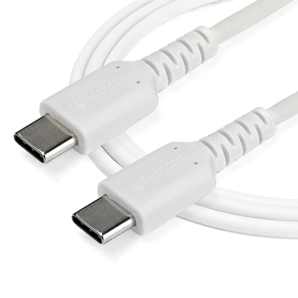 STARTECH.COM Durable USB 2.0 Type C Cable - 1M - White