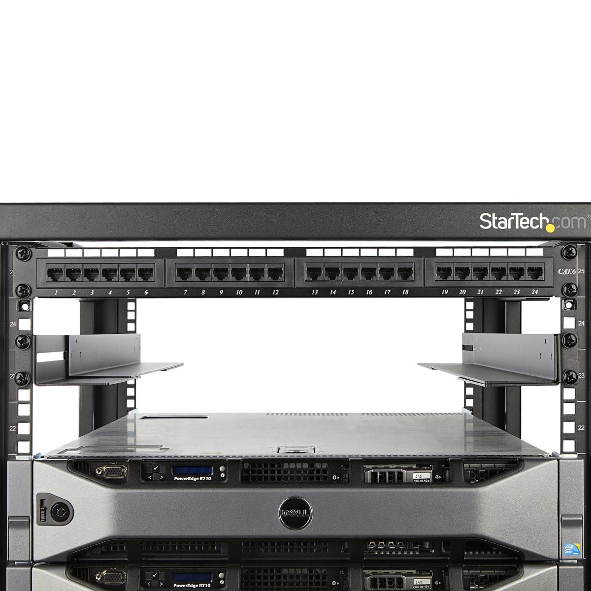 STARTECH.COM Server Rack Rails 1U with Adjustable Mounting Depth