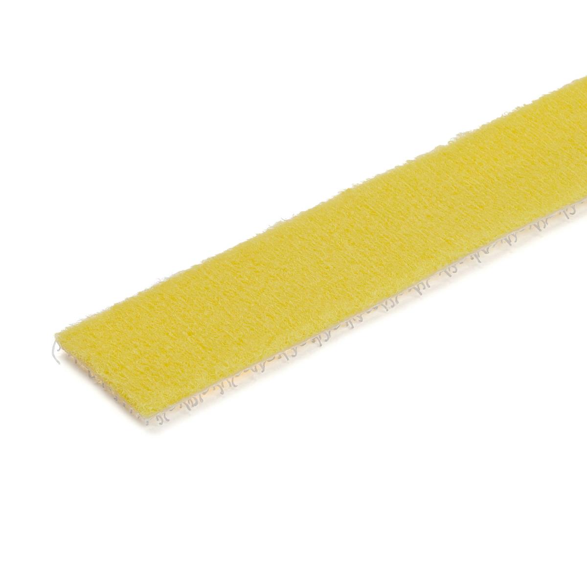 STARTECH.COM Hook And Loop Roll - Resuable - Yellow - 100ft