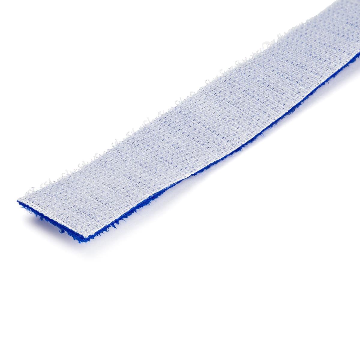 STARTECH.COM Hook And Loop Roll - Resuable - Blue - 25ft