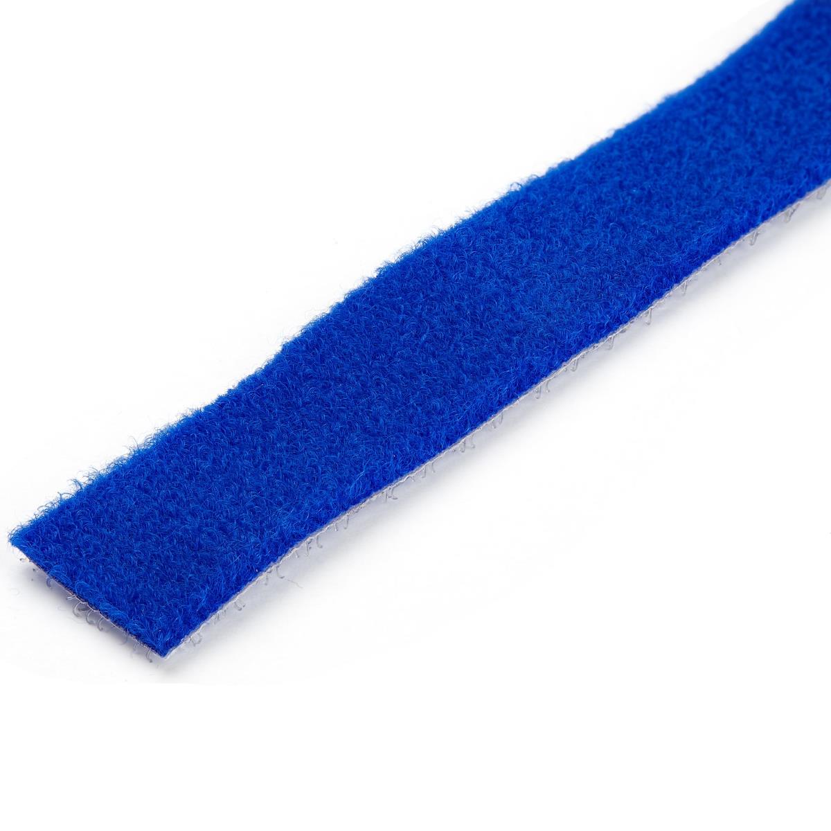 STARTECH.COM Hook And Loop Roll - Resuable - Blue - 25ft