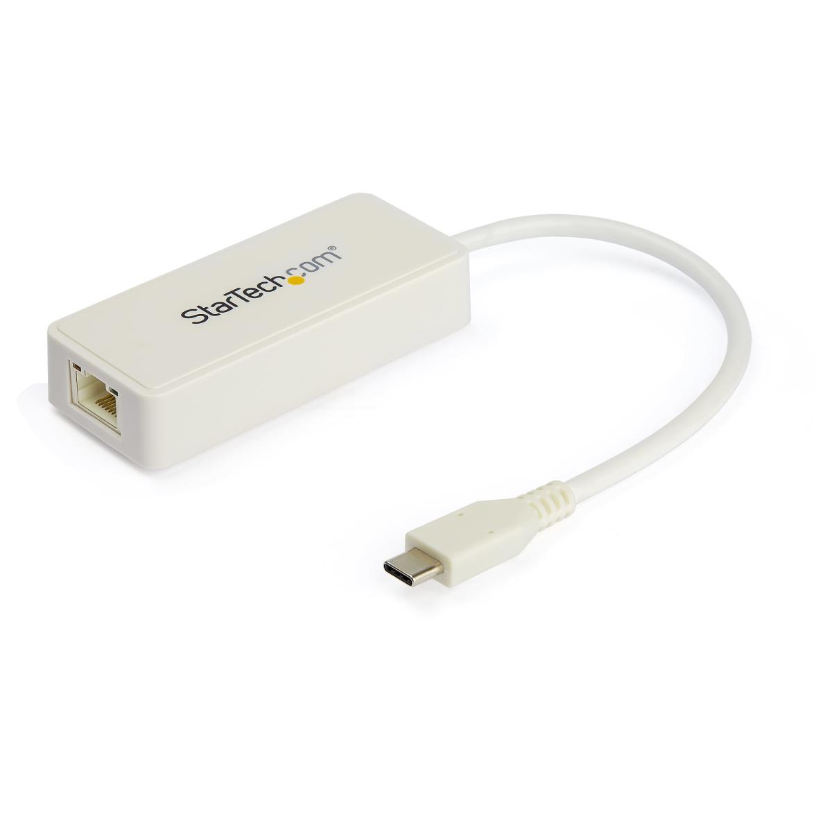 STARTECH.COM USB-c Ethernet Adapter - With Extra USB Port
