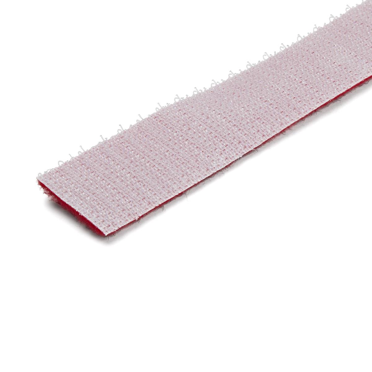 STARTECH.COM Hook And Loop Roll - Resuable - Red - 25ft