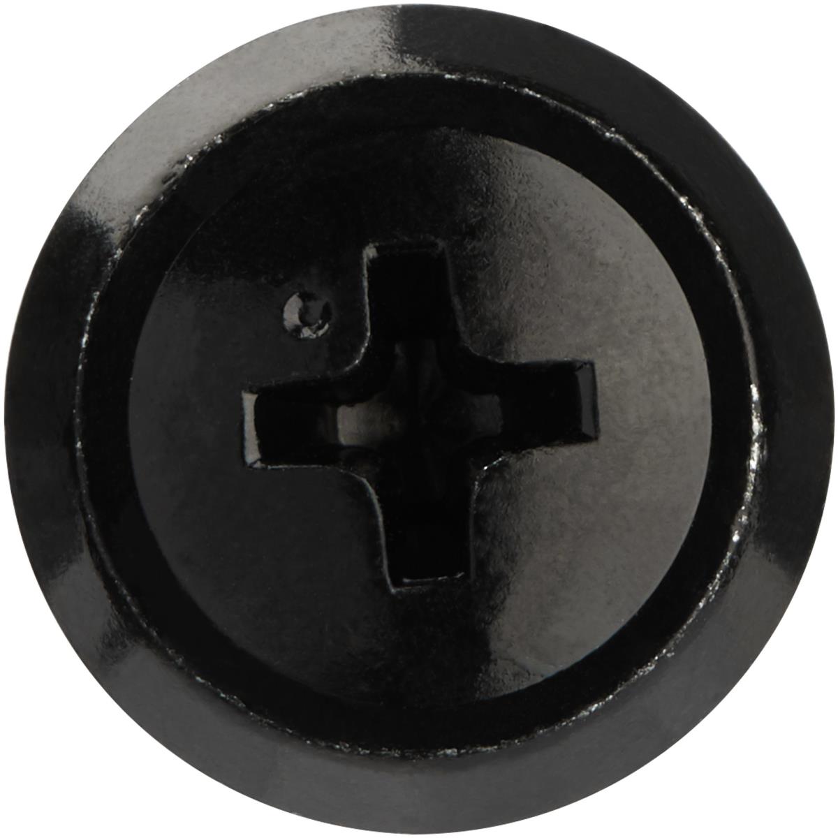 STARTECH.COM 10-32 Rack Screws And Nuts - 50 Pack - Black